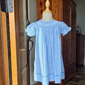 Blue Gingham Dress